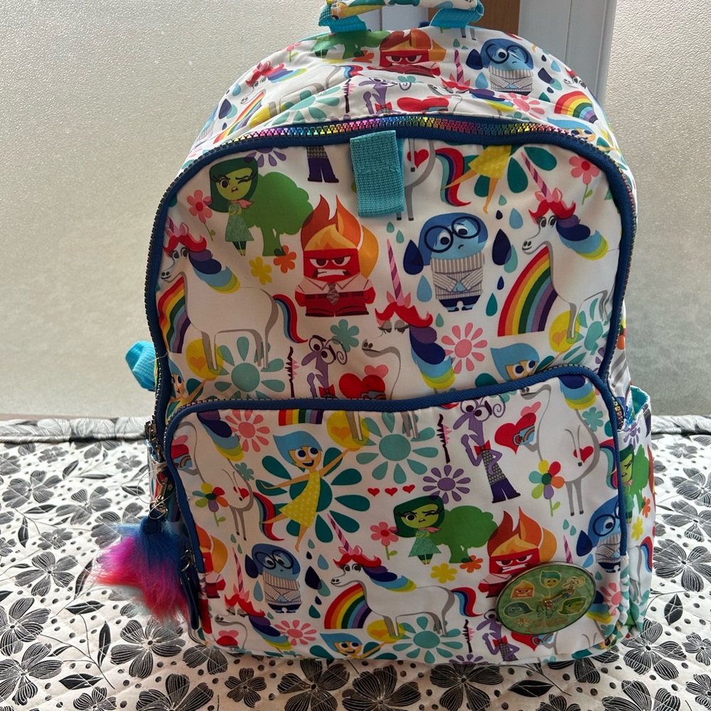 NWOT Disney Pixar Inside Out Medium Backpack